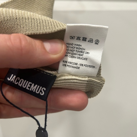 Jacquemus Knitted Pullover Le Bandeau Valensole Bra NWT XL - Picture 5 of 6